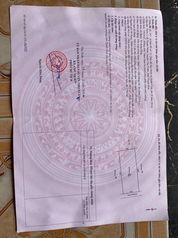 Đất nền Thuận Minh, Thọ Xuân 260m² - Sổ đỏ chính chủ!