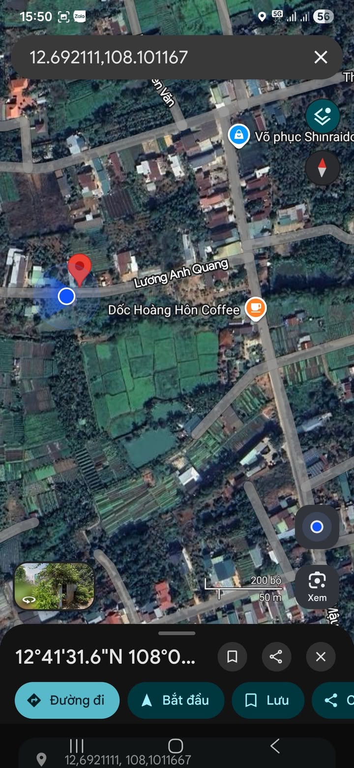 Đất Mặt Tiền Lương Anh Quang, BMT - 220m² Giá Tốt 1.55 Tỷ