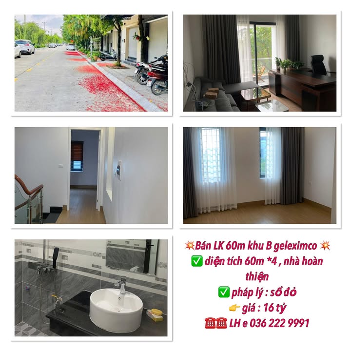 Nhà Liền Kề Kinh Doanh Geleximco Lê Trọng Tấn 60m² - Sổ Đỏ Sẵn Sàng