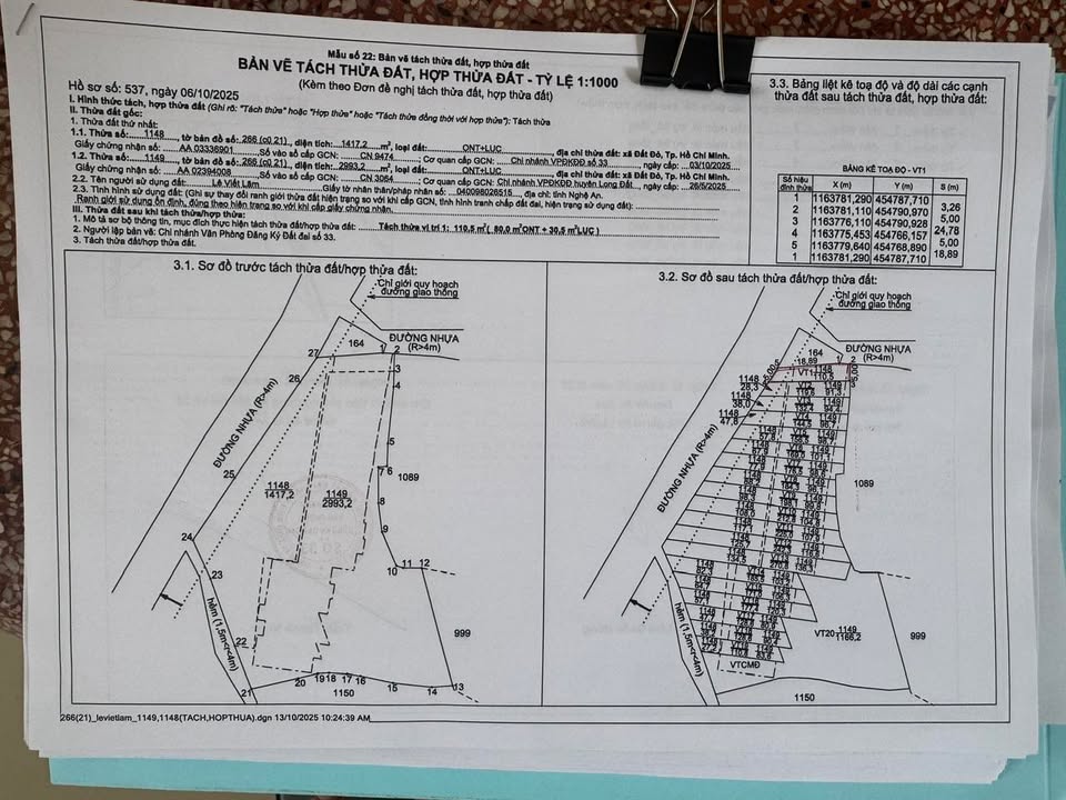 Đất nền Láng Dài 110m² giá 550 triệu - Sổ đỏ chính chủ!