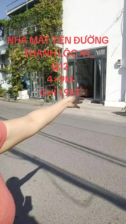 Nhà Mặt Tiền TL41, Hóc Môn - Kinh Doanh Đỉnh Cao 36m² Giá 1.95 Tỷ