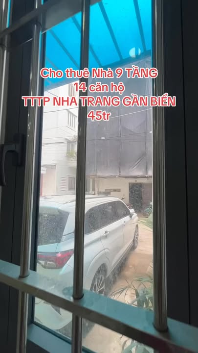 Cho thuê nhà 9 tầng kiêm 14 căn hộ Hoàng Hoa Thám, 45 triệu/tháng