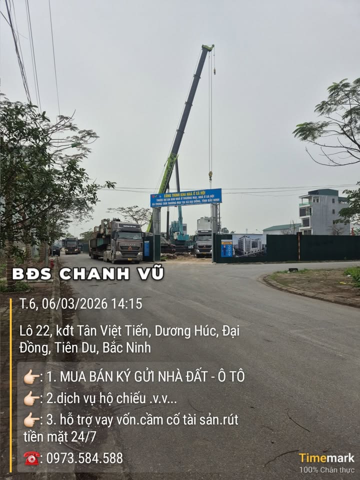 Đất Nền KĐT Tân Việt Tiến - Tiên Du 72m² Kinh Doanh Đắc Lợi