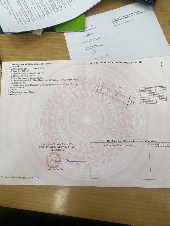 Đất nền Thạch Tân, TP Vinh 100m² - Đường ô tô tránh, giá chỉ 1.9 tỷ