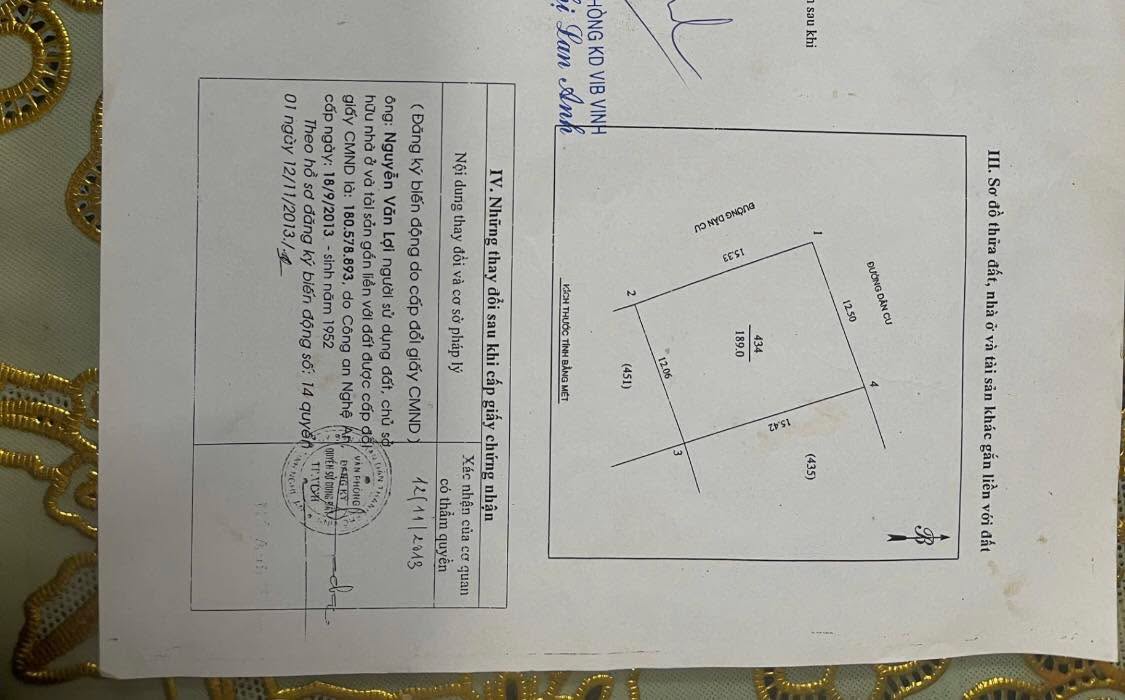 Nhà 2.5 tầng mặt tiền 9m đường Thăng Long, TP Vinh - 8.55 tỷ