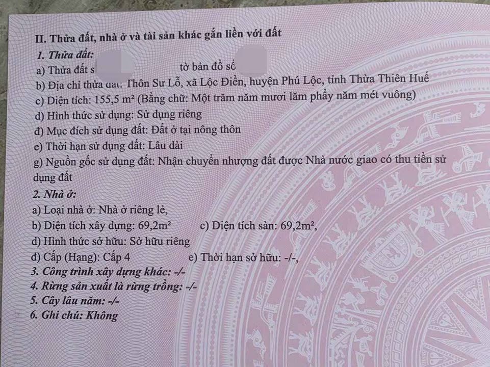 Nhà Phố QL1A Lộc An, Huế 155m² Từ 3 Tỷ - Mặt Tiền Kinh Doanh Vàng!