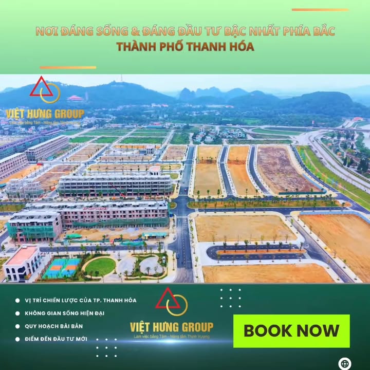 Đất nền Heragon City Hàm Rồng 58ha - Hạ tầng hoàn thiện