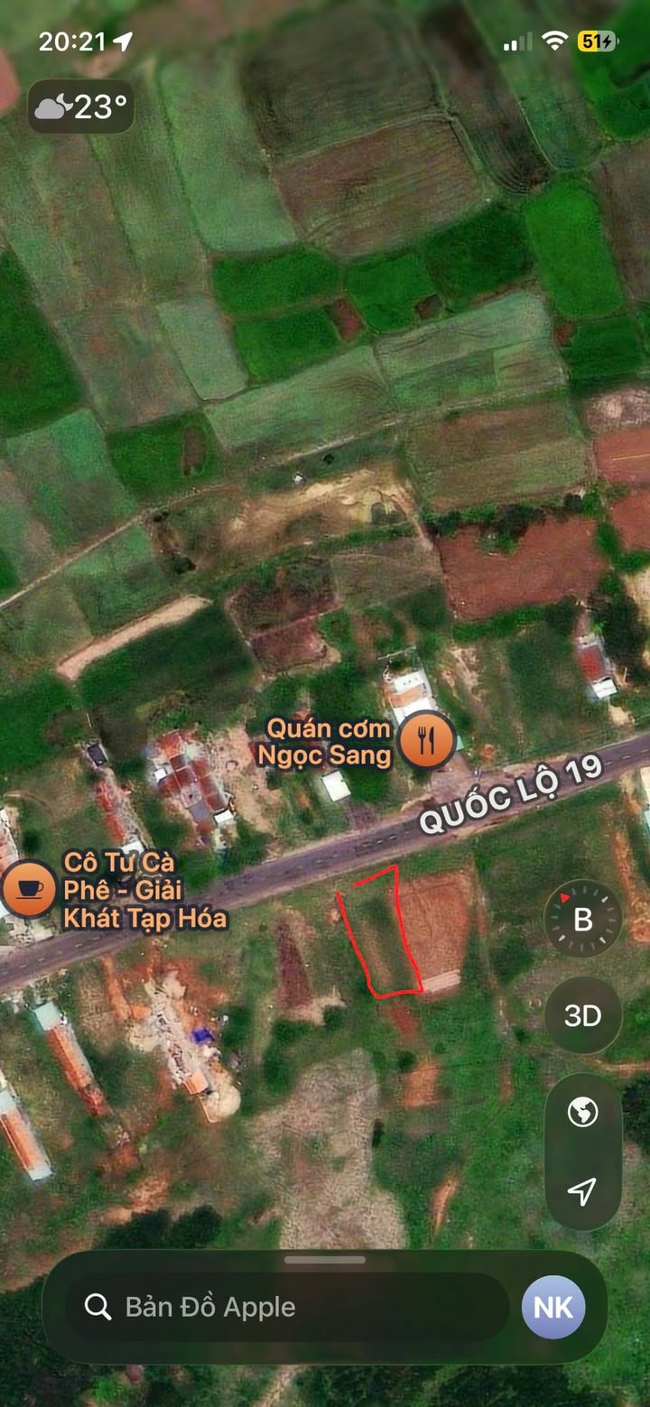 Đất nền Quốc lộ 19 Tây Sơn 180m² - Sổ đỏ chính chủ!