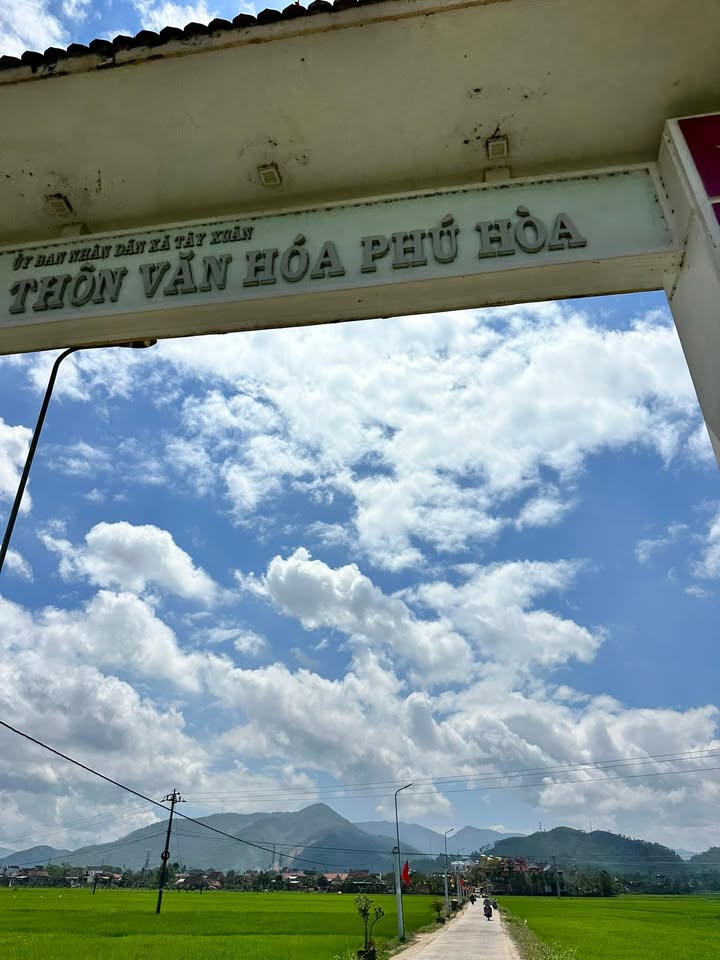 Đất nền Phú Hoà, Tây Xuân, Tây Sơn 160m² - Sổ hồng chính chủ!