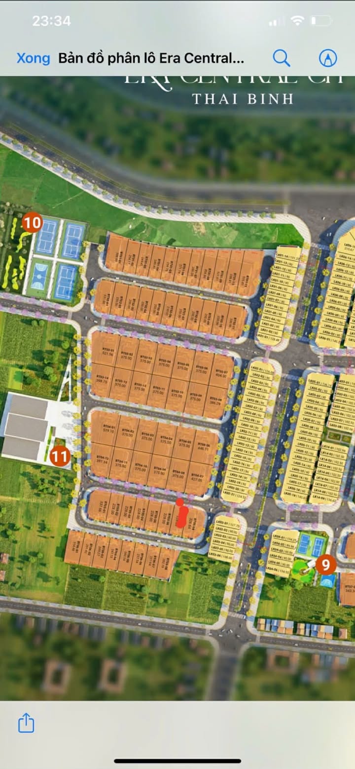 Đất nền biệt thự Era Diem Điền Thái Bình 230m² - Tiềm năng tăng giá vượt trội