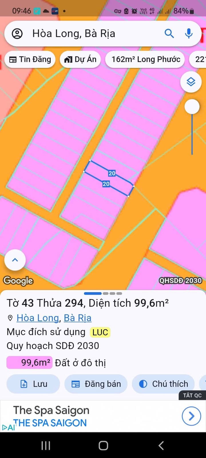 Đất nền Bàu Chinh Châu Đức 100m² - Sổ đỏ chính chủ 1.49 tỷ