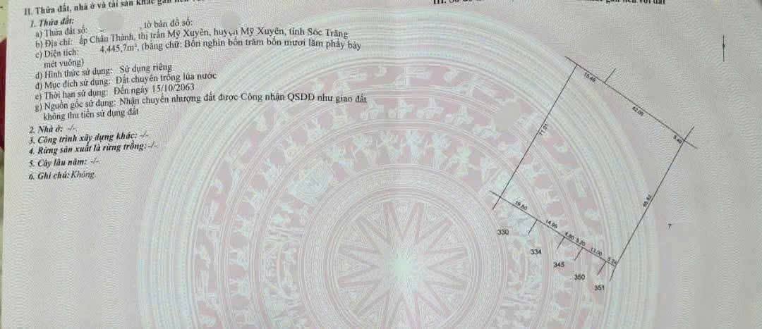 Đất nền An Dương Vương, Sóc Trăng 5000m² - Sổ đỏ chính chủ, tiềm năng sinh lời!