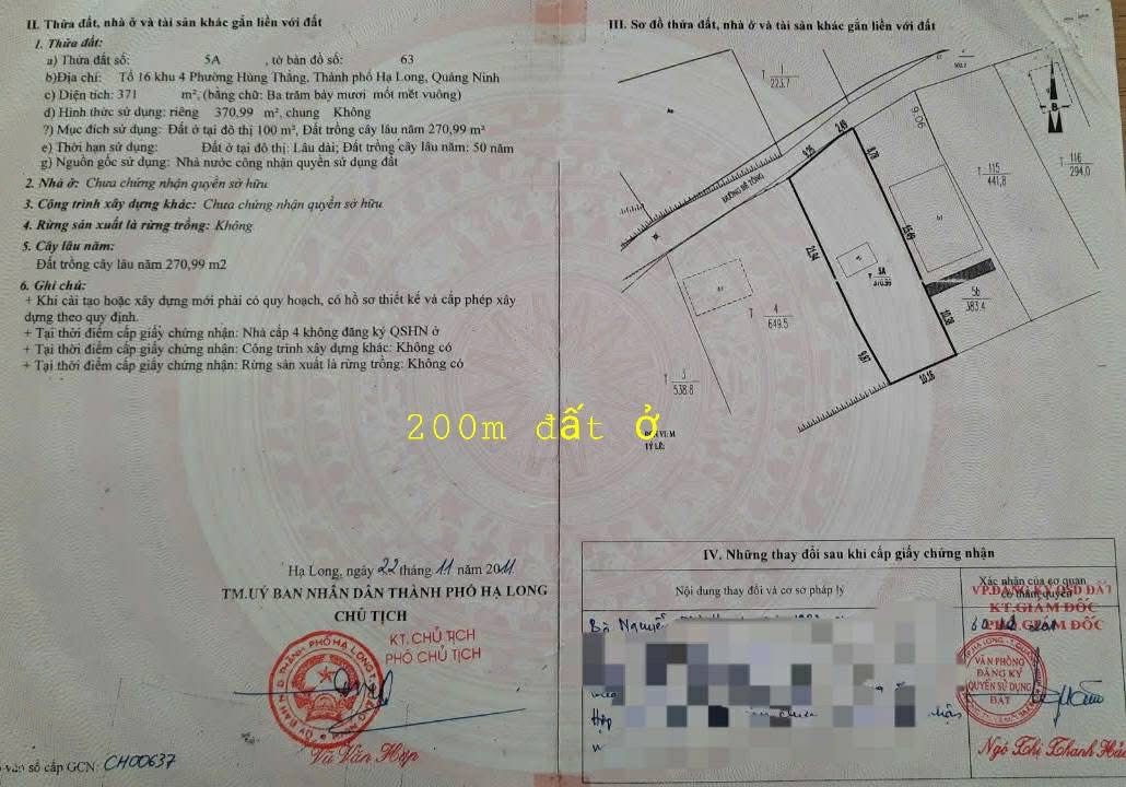 Nhà riêng Hùng Thắng Hạ Long 380m² - Giá tốt hiếm có!