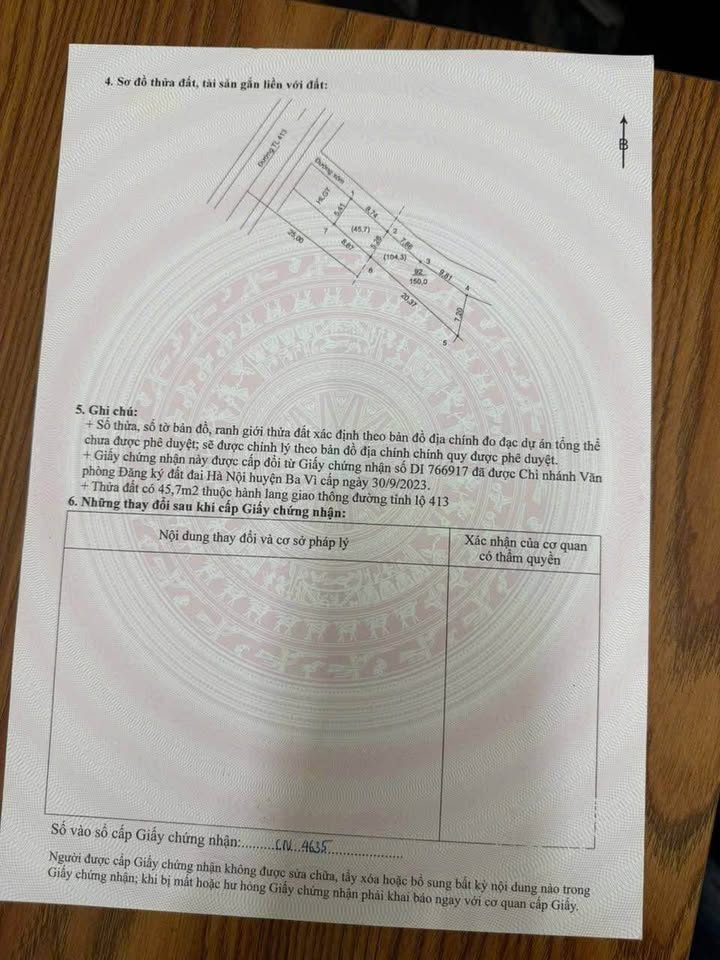 Đất Lô Góc Kinh Doanh Mặt Tiền Tỉnh Lộ 88, Ba Vì - 150m², Sổ Đỏ Sẵn Sàng