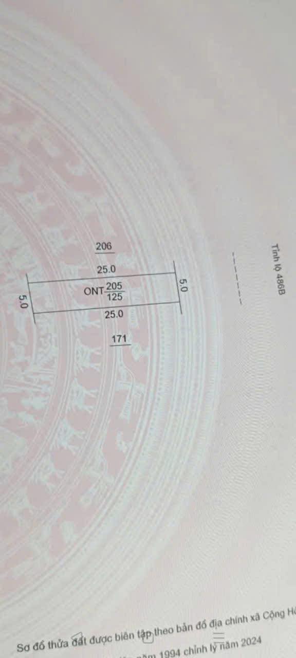 Bán Đất Vụ Bản, Nam Định - 125m² Sổ Đỏ Chính Chủ, Giá 3.15 Tỷ