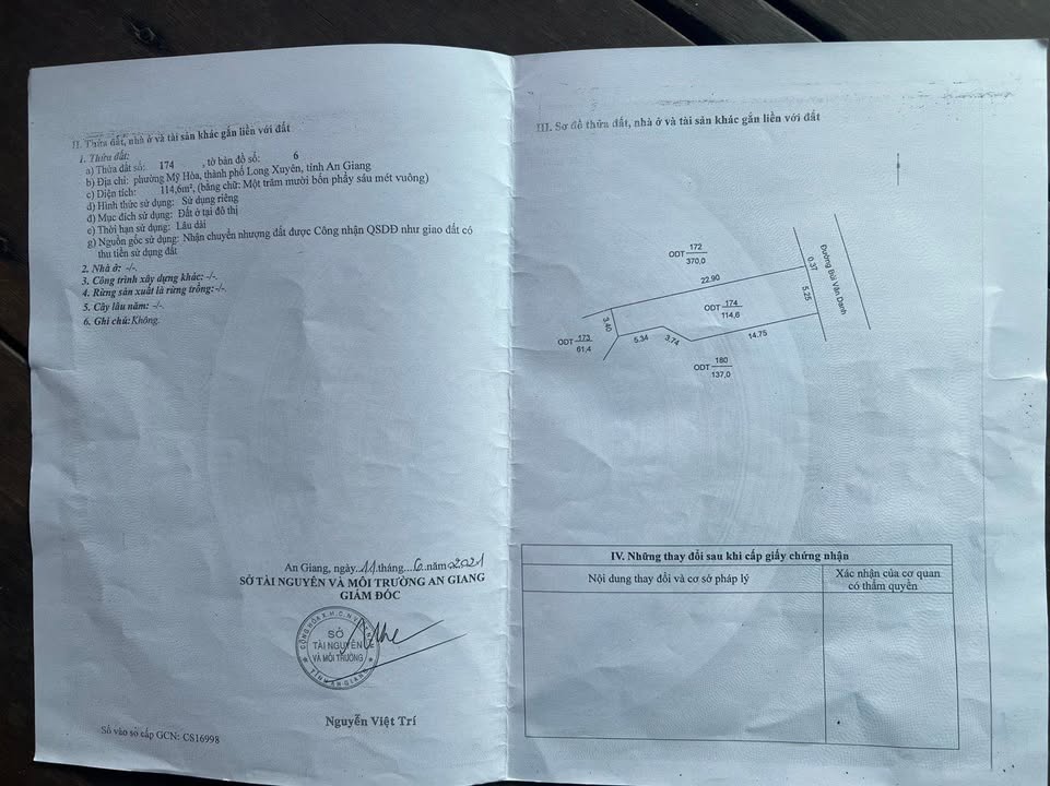 Nhà riêng Đường Bùi Văn Danh Long Xuyên 114m² - Ô tô vào tận nhà!