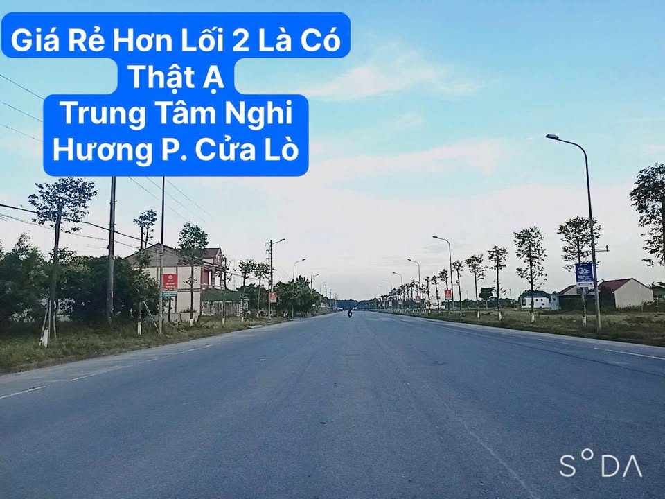 Đất Nền Góc Mặt Tiền Nghi Hòa, Cửa Lò - Giá Hời 3.5 Tỷ, 892.5m²
