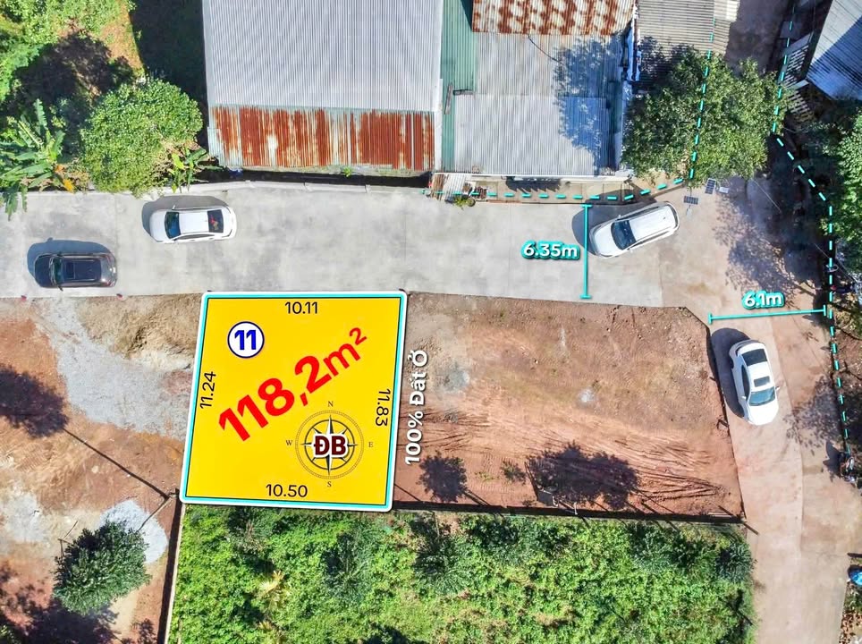 Đất Nền 118m² Sổ Hồng Chính Chủ - 1.6 Tỷ Tại Huế