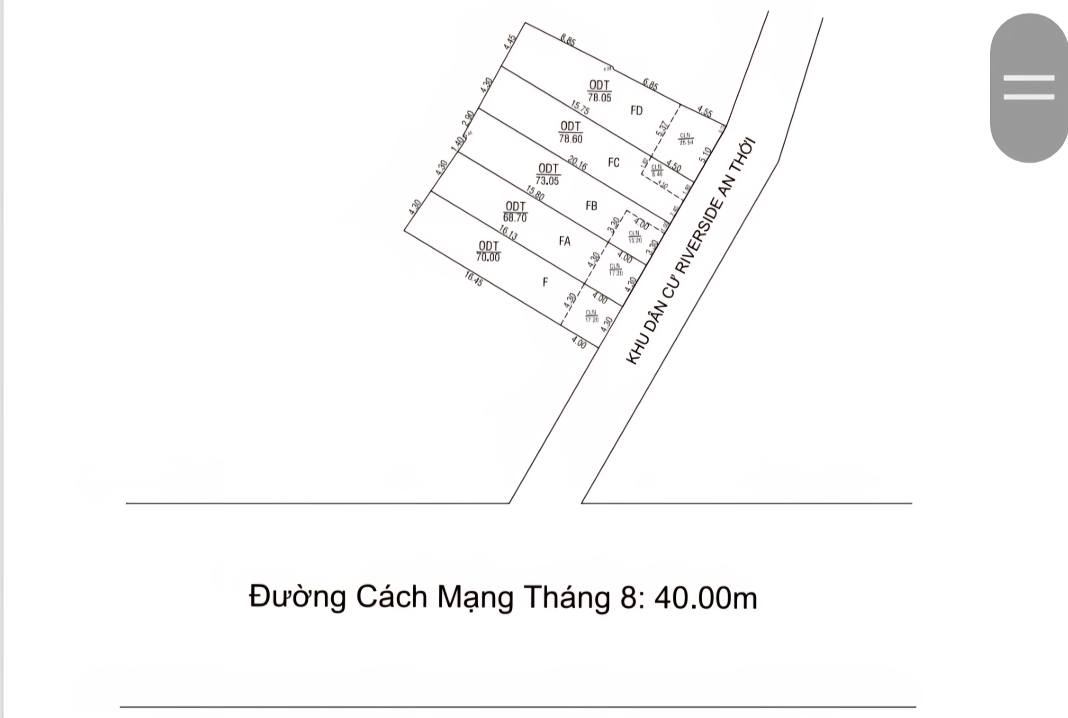 Đất thổ cư 86m² tại Cần Thơ - Sổ phép xây dựng, gần FICO An Thới