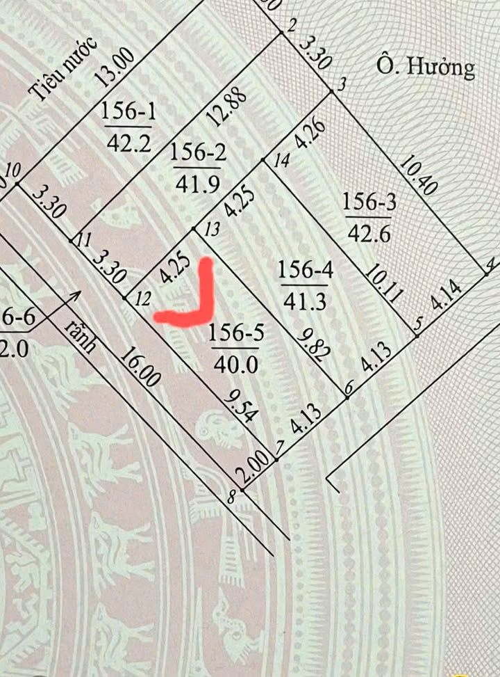 Bán Đất Góc 40m² Sổ Đỏ Xã Đức Thượng, Hoài Đức - Giá 4 Tỷ