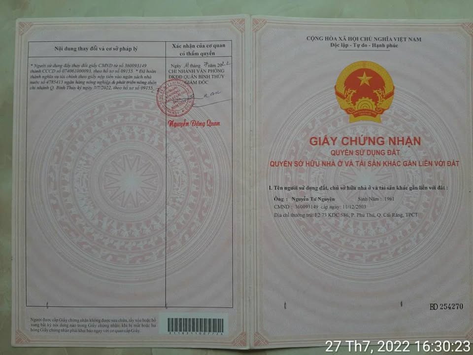 Bán Đất Mặt Tiền Nguyễn Văn Linh, Cần Thơ 550m² - 28 Tỷ, Sẵn Sổ Hồng