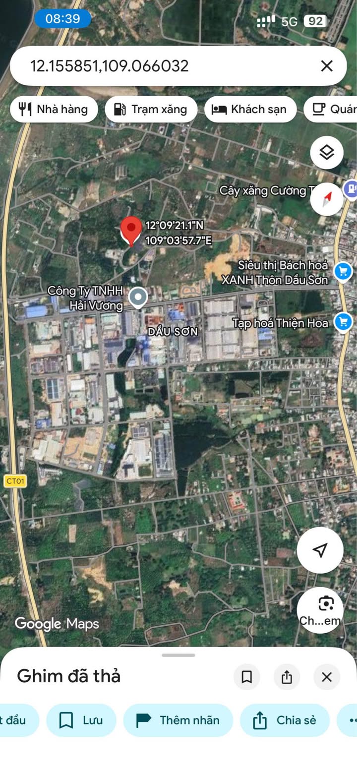 Đất Nền Cam Lâm 360m² - Sổ Đỏ Full Thổ Cư Ngay KCN Suối Dầu