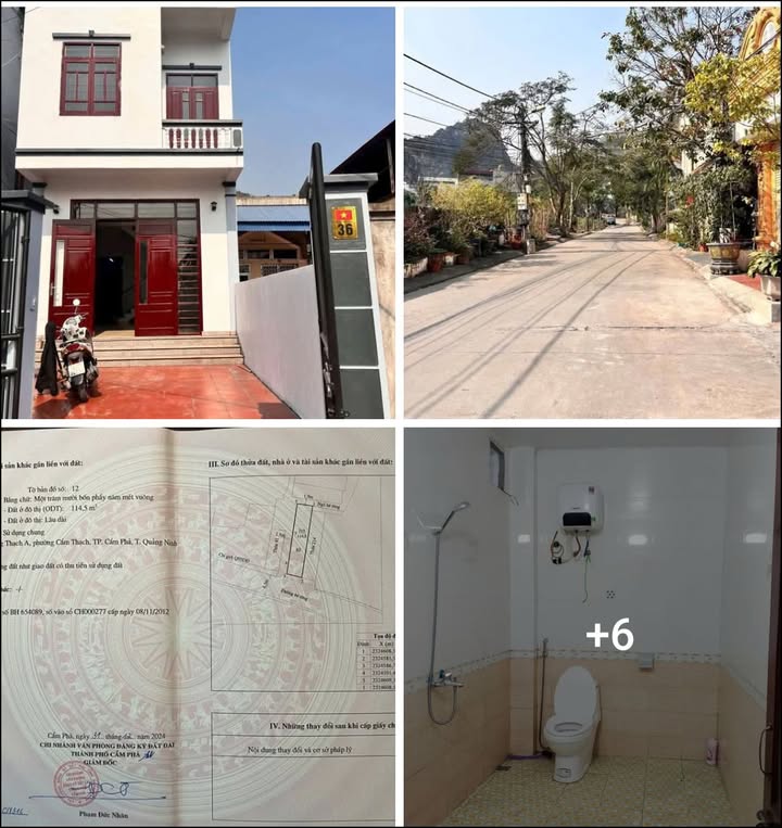 Nhà riêng Cẩm Thạch Cẩm Phả 115m² - Ô tô vào tận nhà!