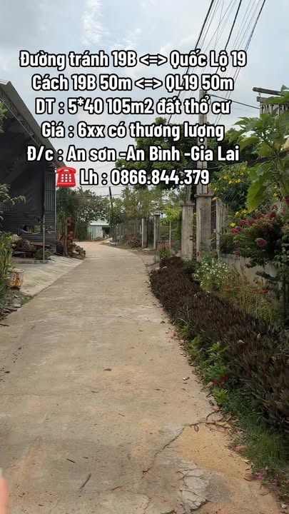 Đất nền An Bình, An Khê 200m² - Vị trí vàng, sổ đỏ trao tay!