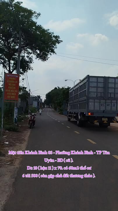 Đất nền Tân Uyên 700m² giá 6.5 tỷ - Tiềm năng tăng giá vượt trội!