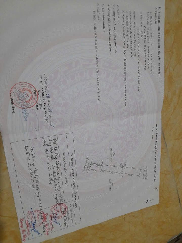 Nhà Đất Vạn Hương Đồ Sơn 182m² Giá 2.73 Tỷ - Chính Chủ Bán