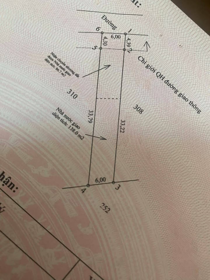 Đất nền Thị trấn Đăk Đoa 216m² - Đất thổ cư 100%!