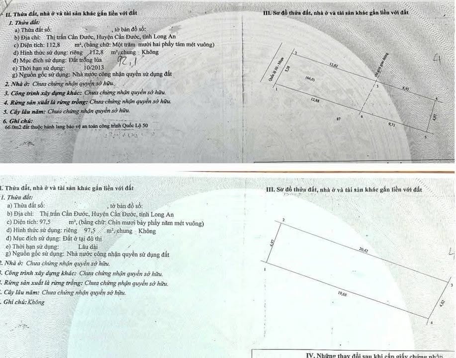Nhà Trọ Mặt Tiền QL50 Cần Đước, Long An - 205m² Giá 6 Tỷ