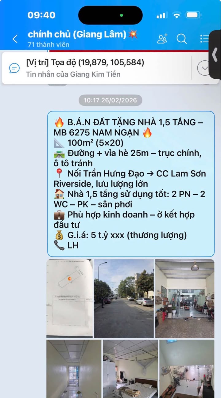 Đất Vườn 1452m² Sổ Đỏ Thổ Cư Tại Thiệu Hoá, Thanh Hoá - Giá 3.5 Tỷ