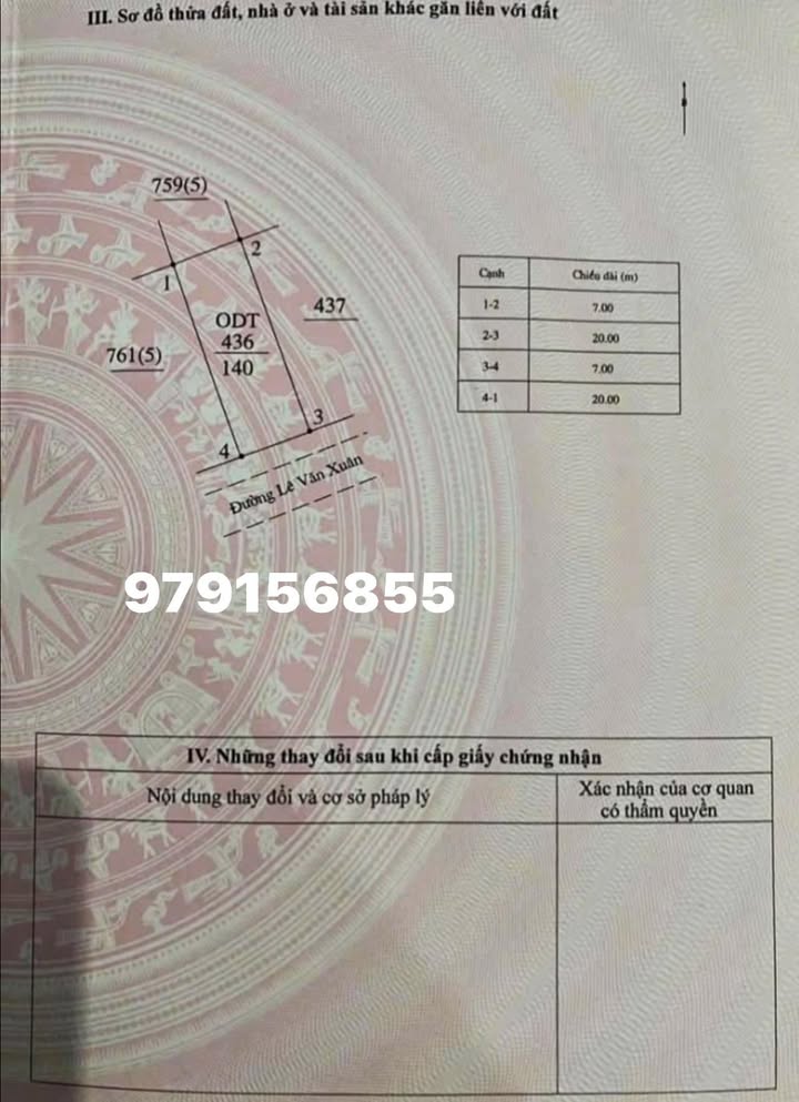 Đất nền An Phú, Mộ Đức - 140m² Hướng Nam, Giá Tốt