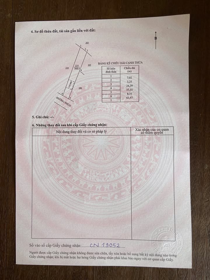 Đất Biển Phước Hải 568m² - Mặt Tiền Đường Nhựa Lớn - Sổ Đỏ 3 Tỷ