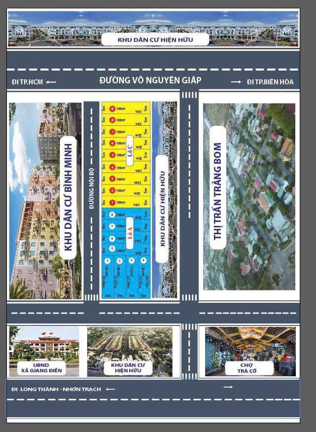 Đất Nền Sổ Riêng Bình Minh, Trảng Bom - 100m² Giá Chỉ 3.x Tỷ