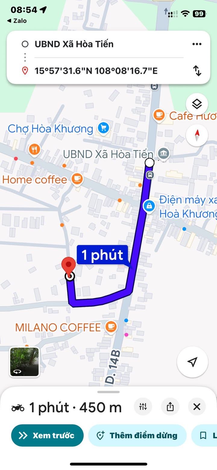 Đất nền Hòa Tiến Đà Nẵng 150m² - Sổ đỏ sẵn, giá 1.25 tỷ