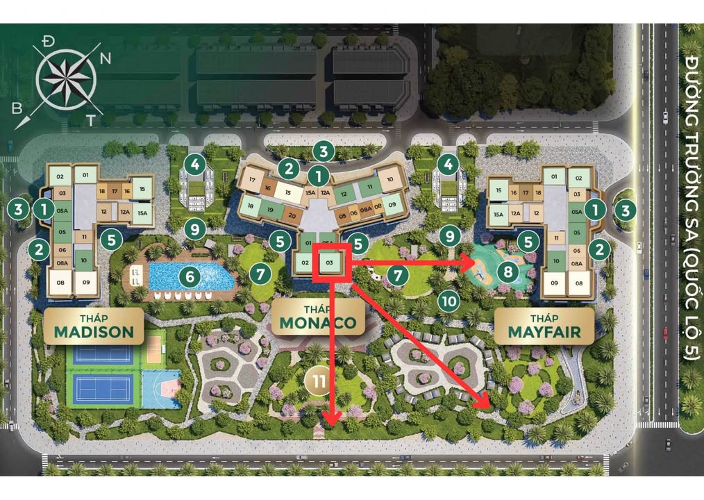 Căn hộ Cosmopolitan Tây Mỗ 73m² thỏa thuận View đẹp