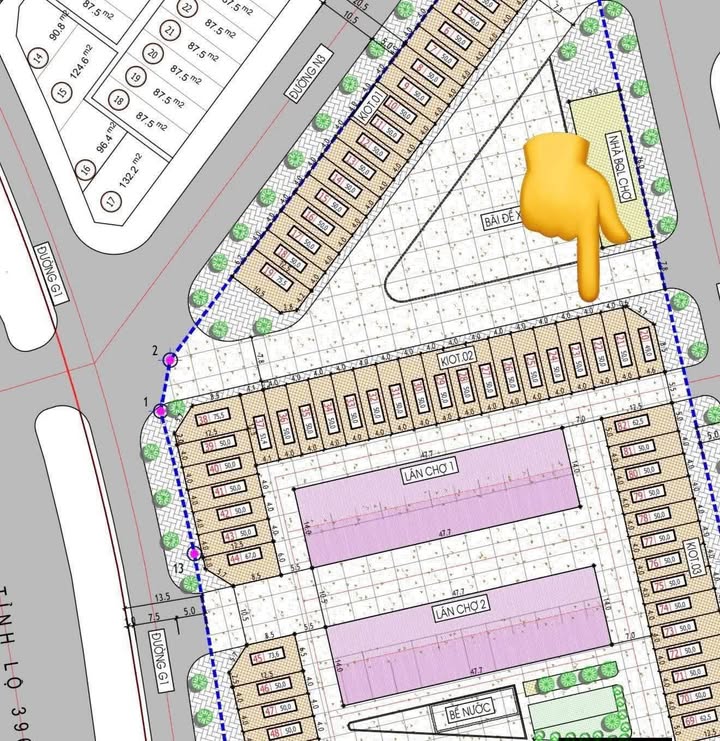 Kiot Chợ Quỳnh Hải, Thái Bình 50m² - Mặt tiền kinh doanh sinh lời!