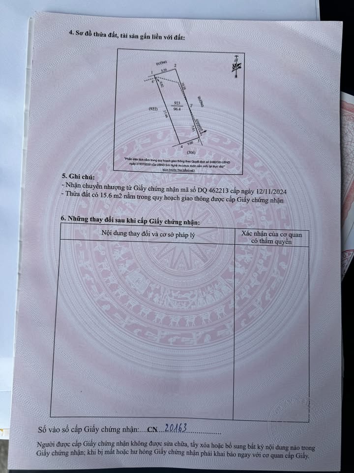 Đất nền 96m² Nghi Kim, TP Vinh – Tiềm năng tăng giá vượt trội!