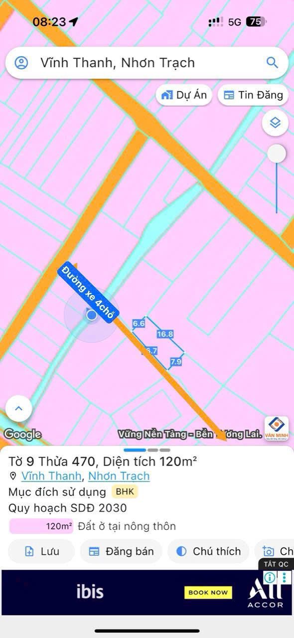 Đất Vị Thanh - Nở Hậu 120m² Sổ Riêng, Giá Chỉ 1.08 Tỷ - Cơ Hội Đầu Tư Sinh Lời