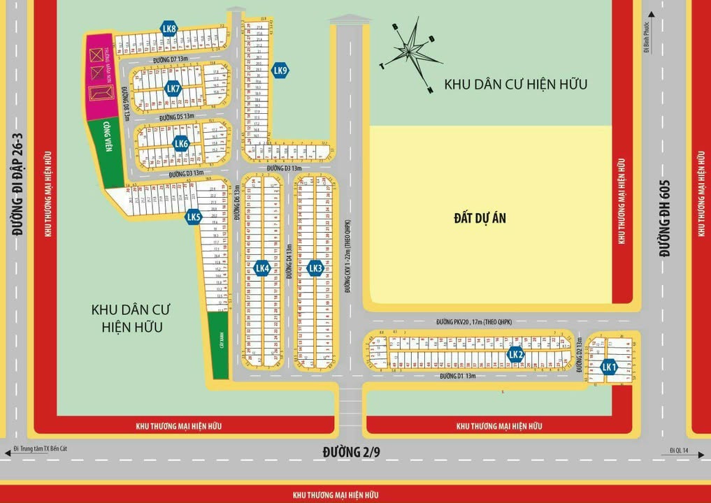 Đất nền Mỹ Phước 78m² sổ đỏ - Sẵn sàng xây nhà, giá chỉ hơn 900 triệu