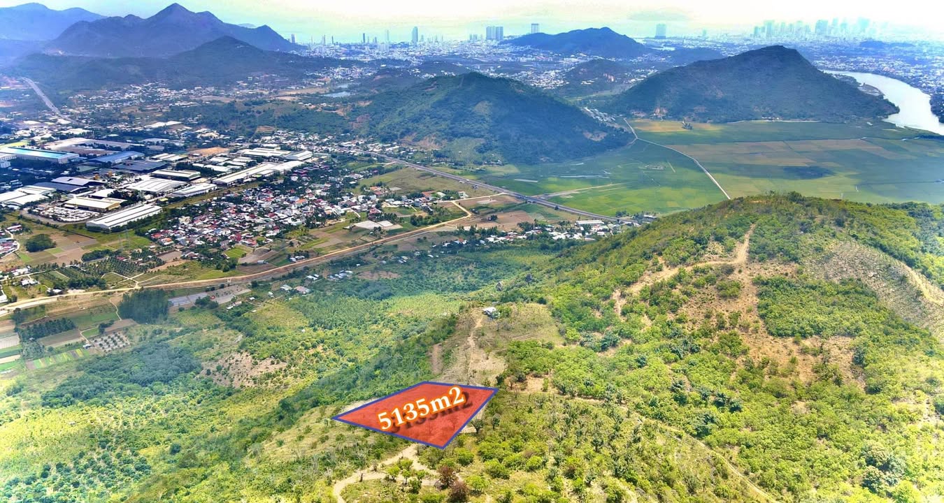 Bán đất đồi view TP Nha Trang 5135m² tại Vĩnh Phương, giá 800 triệu