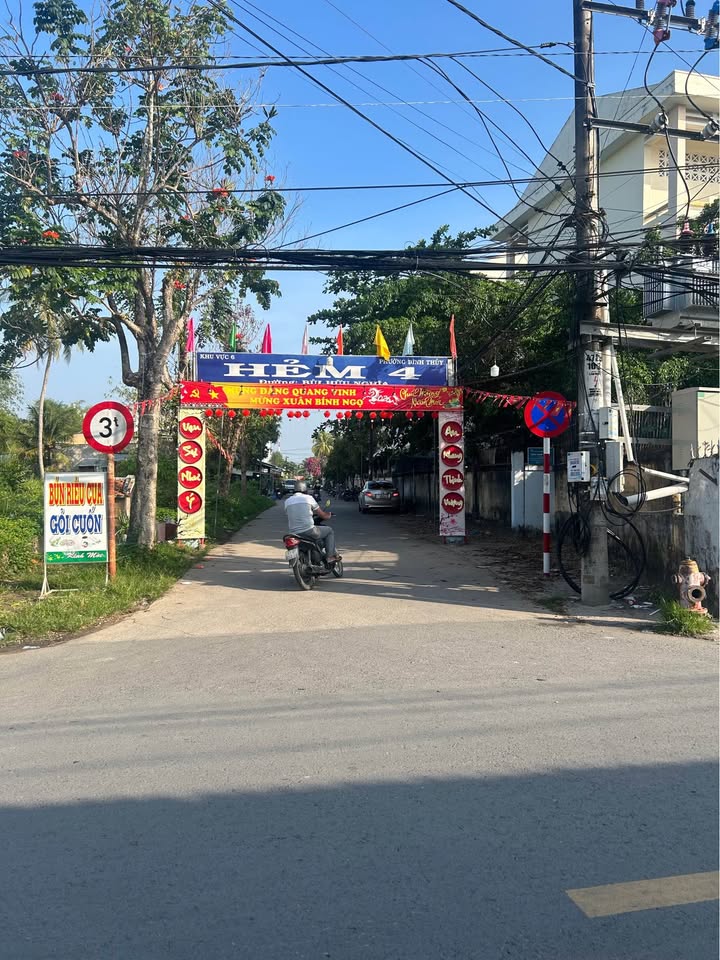 Đất nền Hẻm 4 Bùi Hữu Nghĩa, Ninh Kiều từ 71.8m² - Sổ đỏ chính chủ