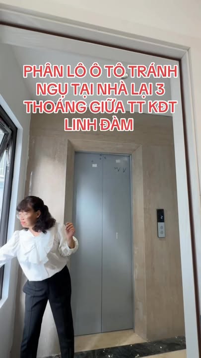 Nhà Phân Lô Ô Tô Tránh 45m² x 5 Tầng - Lô Góc Linh Đàm