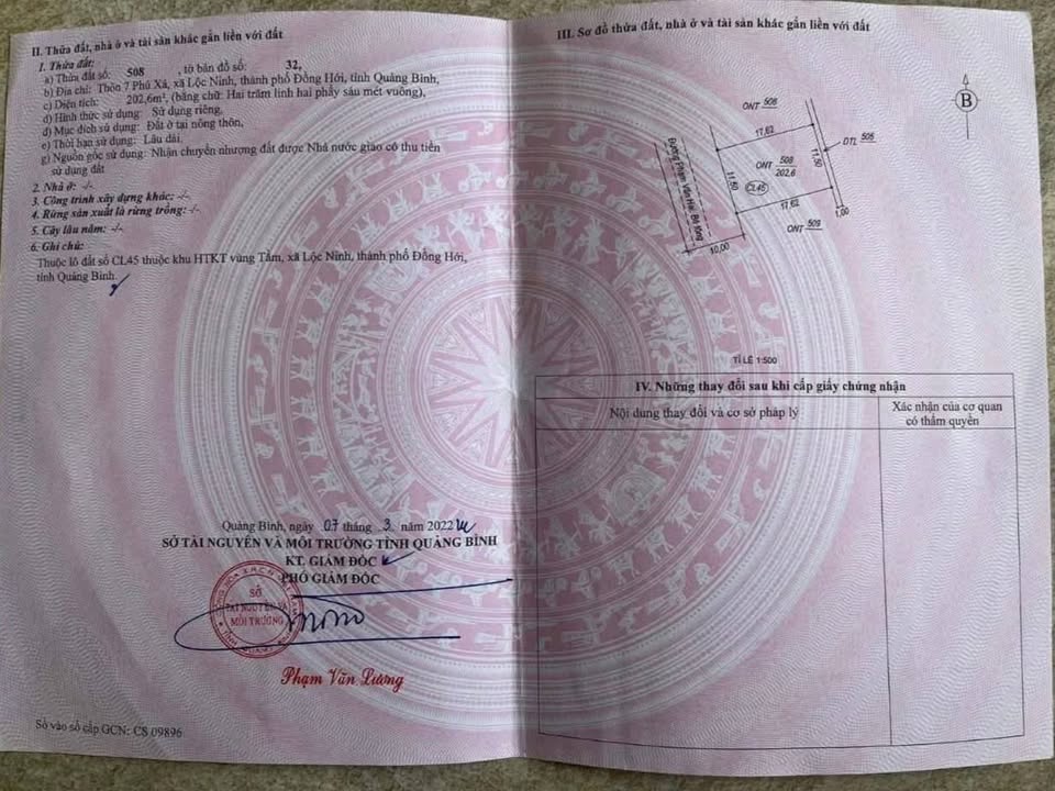 Đất nền Thôn Tằm Lộc Ninh 203m² 2.5 tỷ - Đường to ô tô