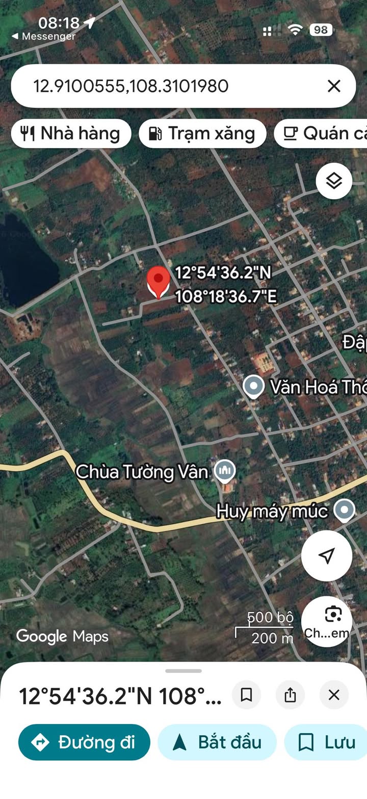 Bán Đất Mặt Tiền Bê Tông 450m² Buôn Hồ, Đắk Lắk - Giá 520 Triệu