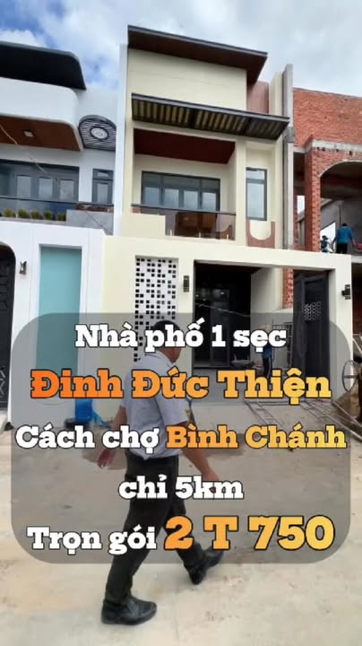 Nhà Mặt Tiền Long Trạch, Cần Đước - 100m² Full Nội Thất, Sổ Hồng Riêng
