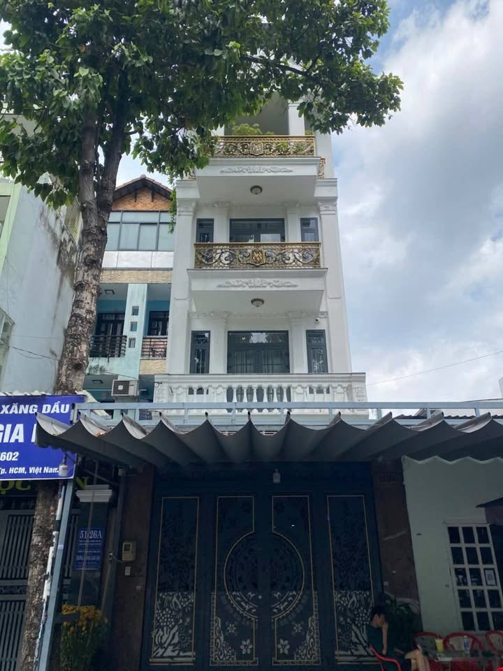 Nhà 4 Tầng HXH Thông Phan Huy Ích, Tân Bình - 93m² Sẵn Ở/Văn Phòng