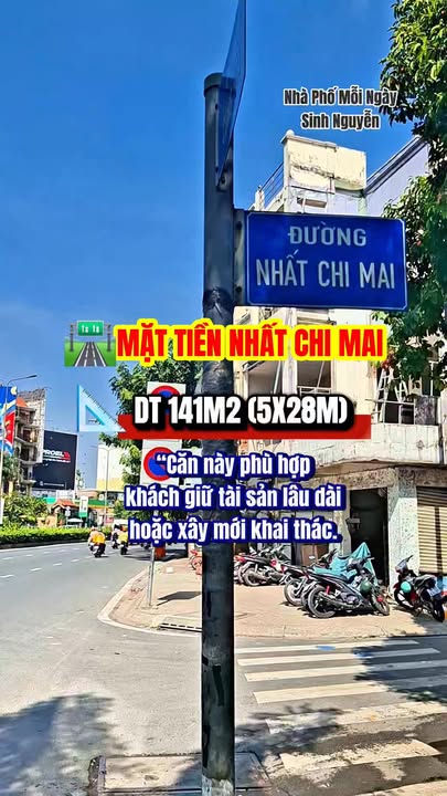 Nhà phố Nhất Chi Mai, Tân Bình 141m² - Mặt tiền kinh doanh đắc địa!